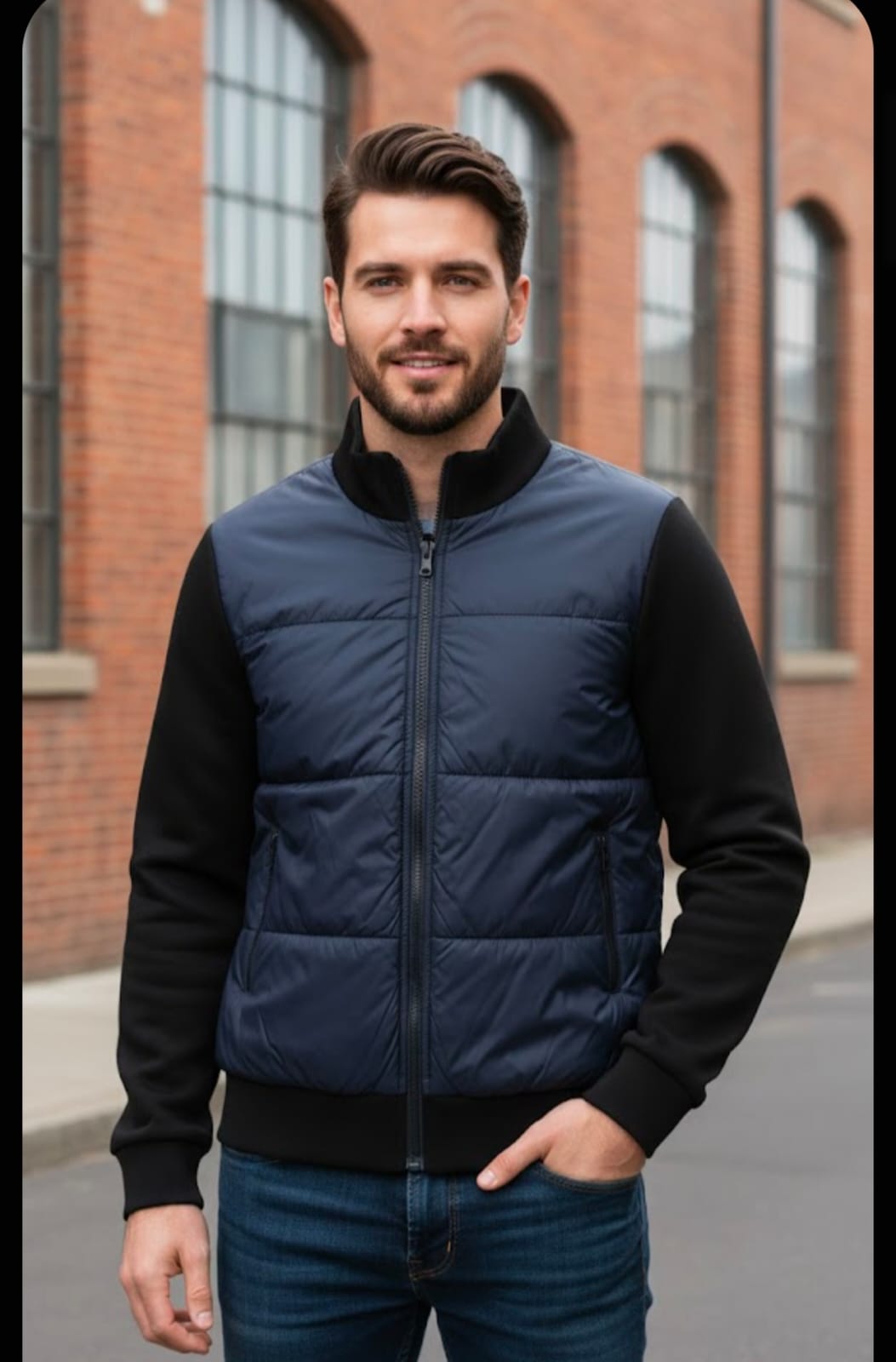 Hybrid jacket Puffer + Fleece